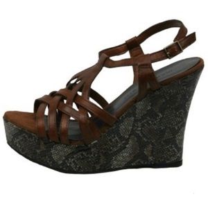 Madden girl brown wedges